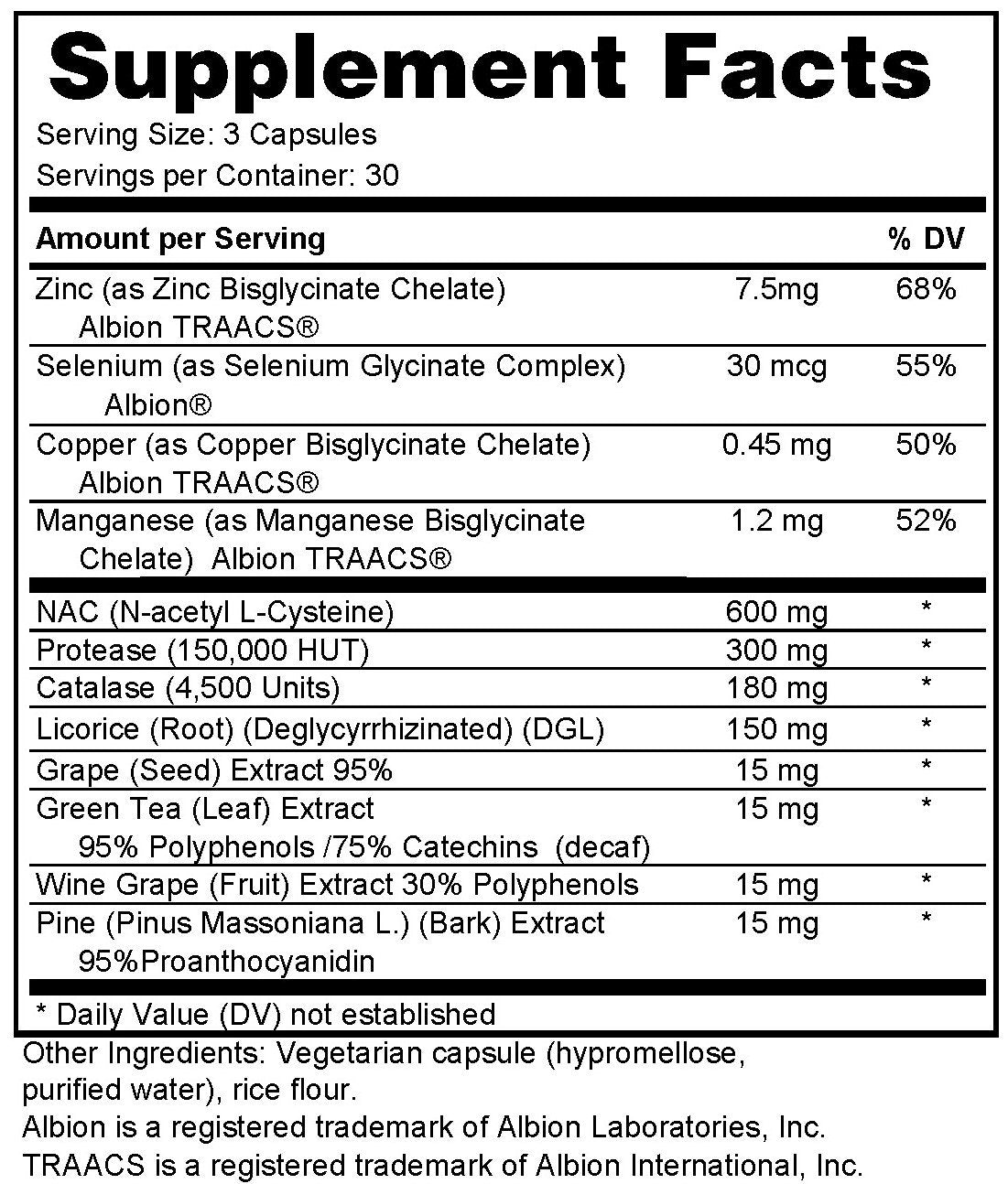 RECOVER Enzymes + Antioxidants